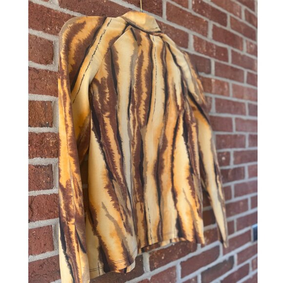 Vintage Speedo Tiger Stripe Shirt M - Picture 5 of 9